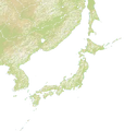 East Asia height map