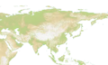 Asia height map